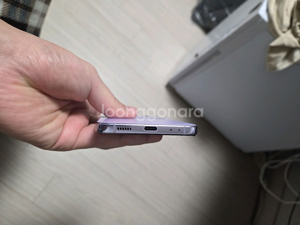 갤럭시Z플립4 퍼플 256GB 싸게팝니다--5