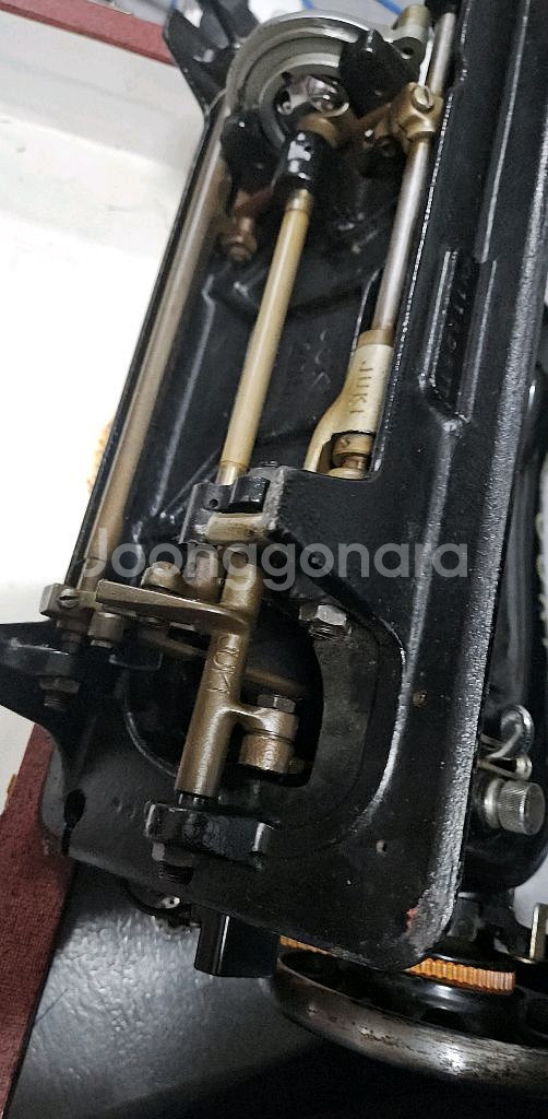 JUKI 주끼 엔틱 재봉틀--6