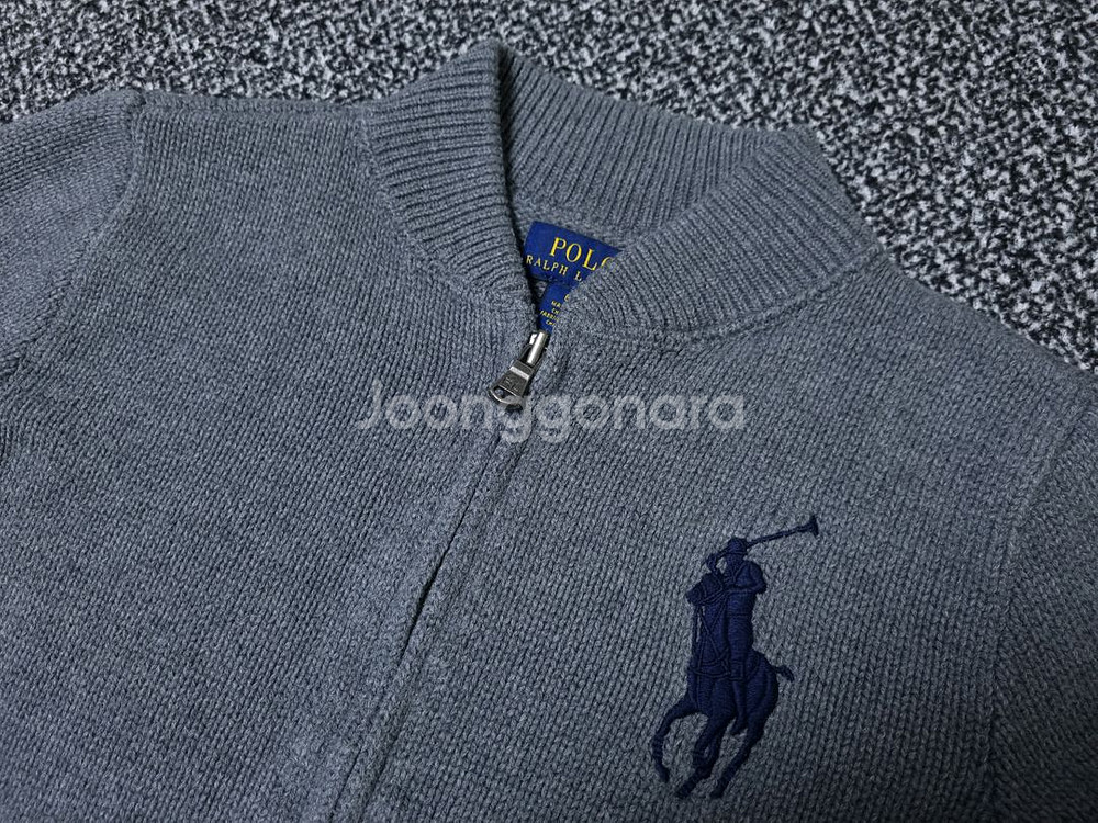 [무료배송][120]폴로 키즈 니트 집업--3