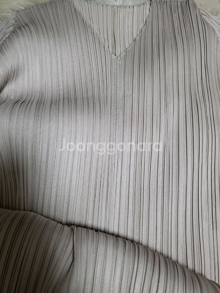 이세이미야케 플리츠플리즈 원피스 12월 먼슬리 원피스 라이트베이지 3사이즈--2