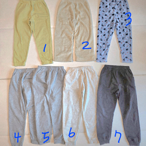 키즈 남아 여아 바지 130 폴햄키즈, 바브키즈 조거팬츠