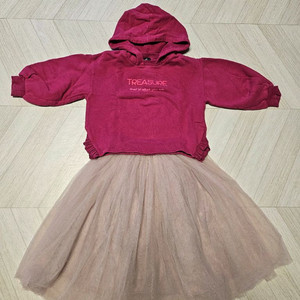 여아 상의+샤스커트 세트 110~120