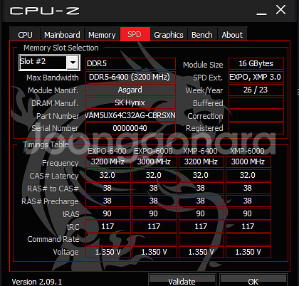 Asgard ROG STRIX DDR5 32gb--2