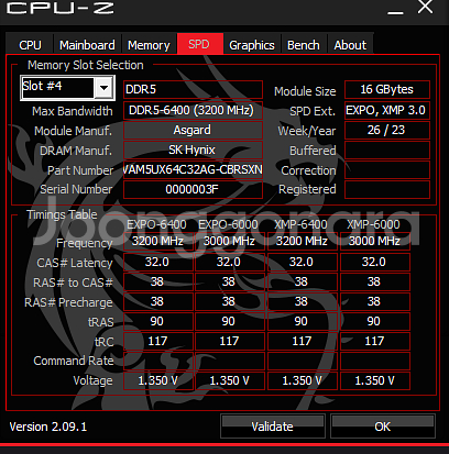 Asgard ROG STRIX DDR5 32gb--3