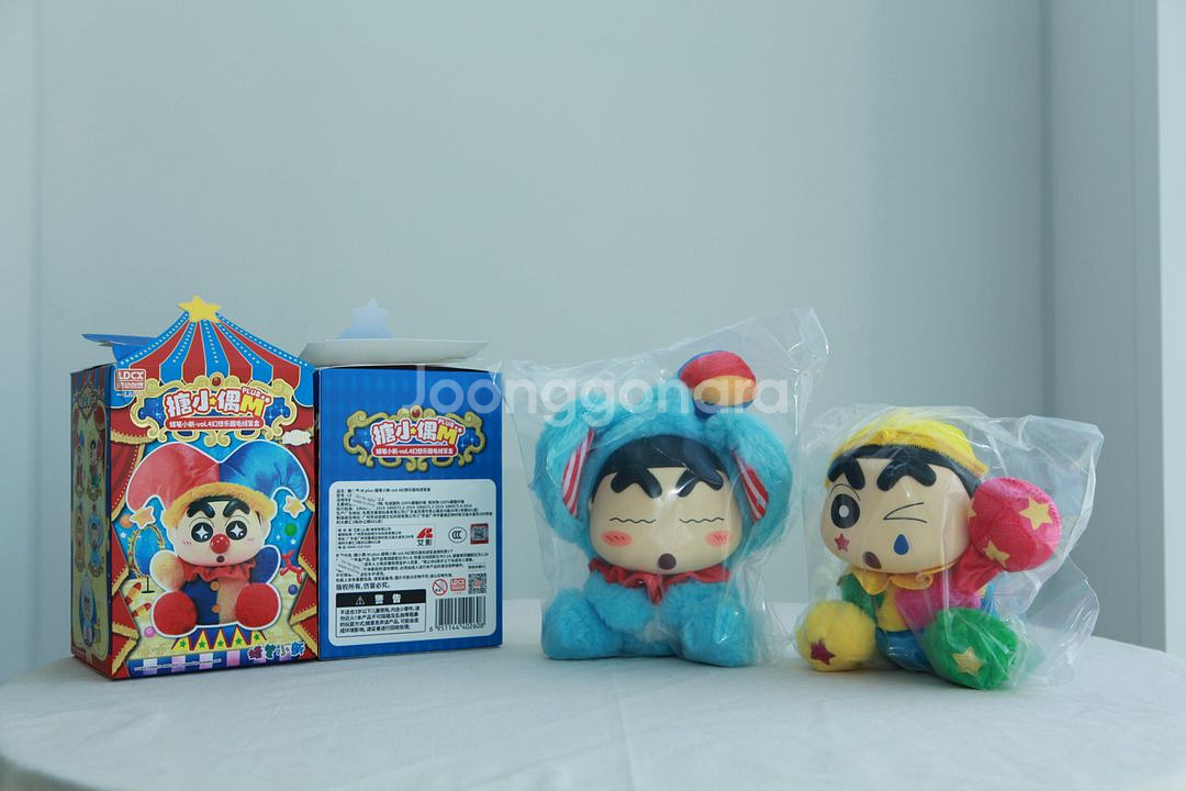 짱구는 못말려 짱구 서커스 피규어 2종 짱부부--0