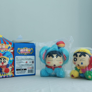 짱구는 못말려 짱구 서커스 피규어 2종 짱부부