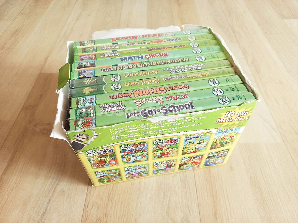 Leap Frog 영어 학습 DVD 세트--0