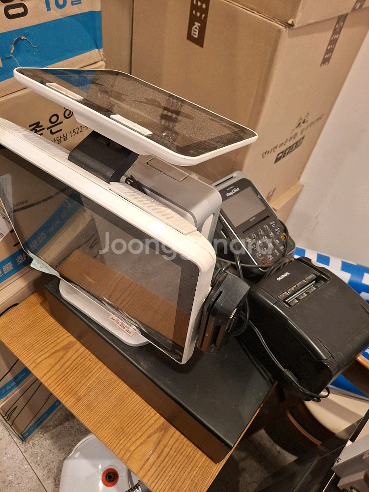 키오스크 포스기 세트--0