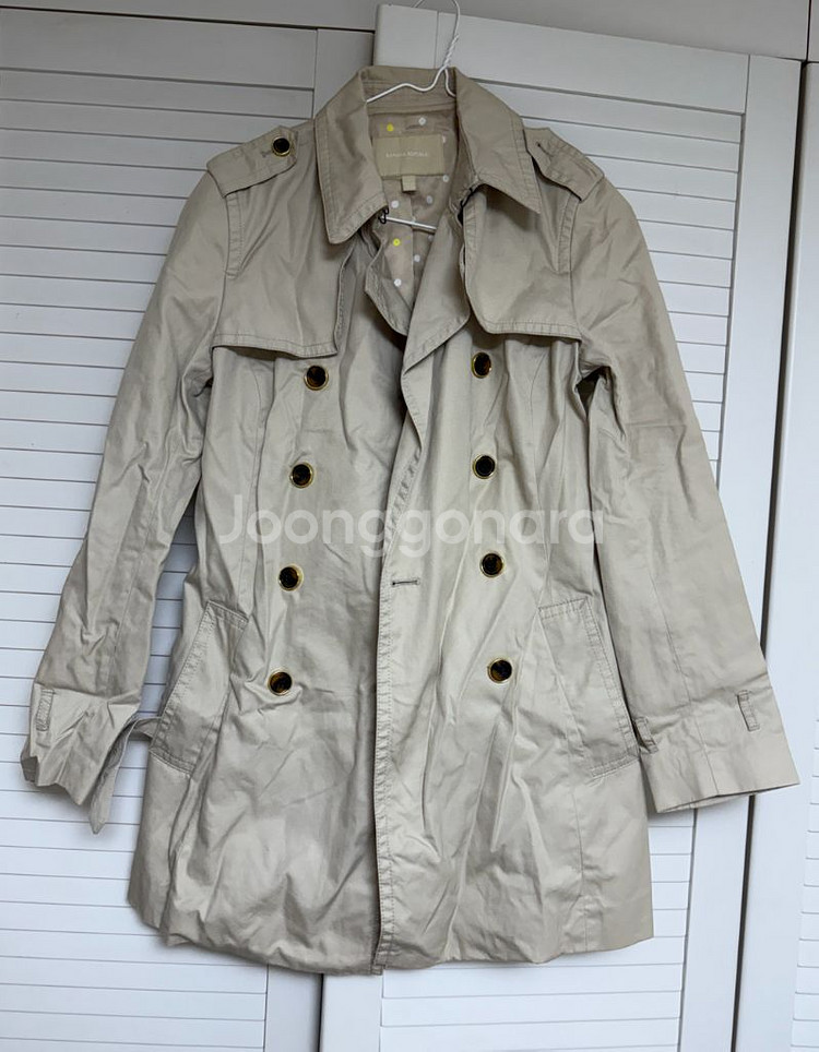 바나나 리퍼블릭 여성 트렌치코트 S--0