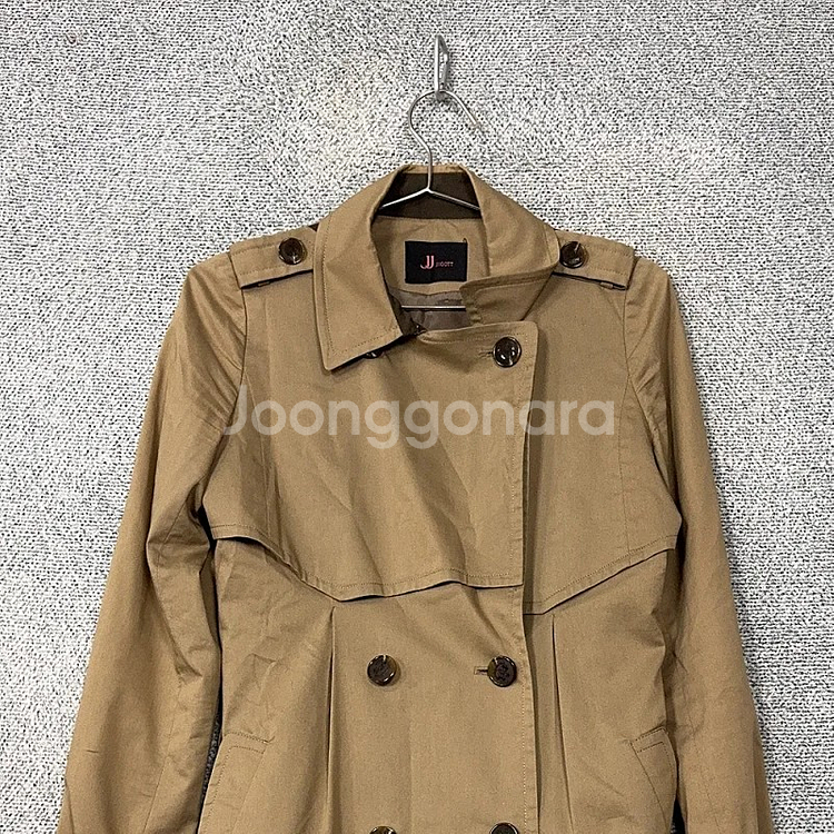 지고트 여성 베이지 트렌치 코트 85-88-155--2