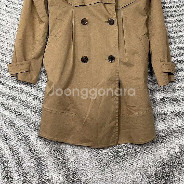 지고트 여성 베이지 트렌치 코트 85-88-155--3