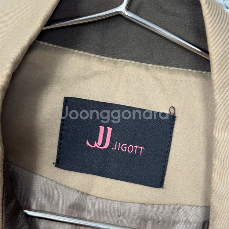 지고트 여성 베이지 트렌치 코트 85-88-155--4