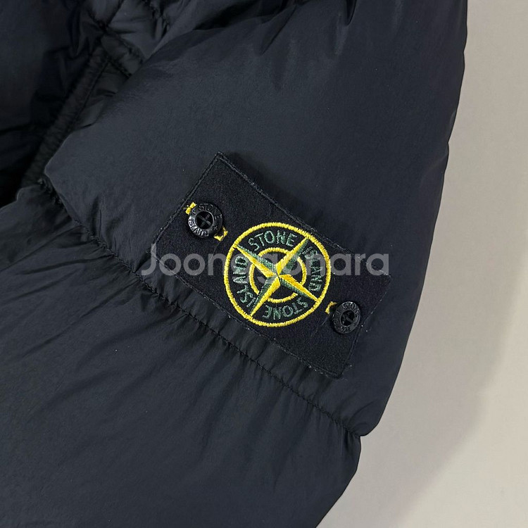 [L/당일출고]스톤아일랜드 크링클랩스 롱패딩--4