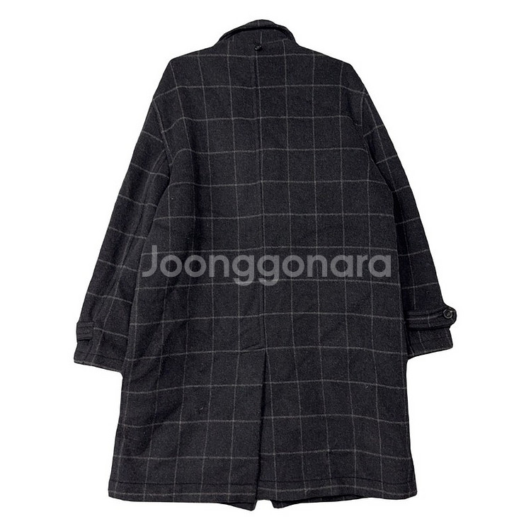 리 LEE 빈티지 체크 더플 코트 105--1