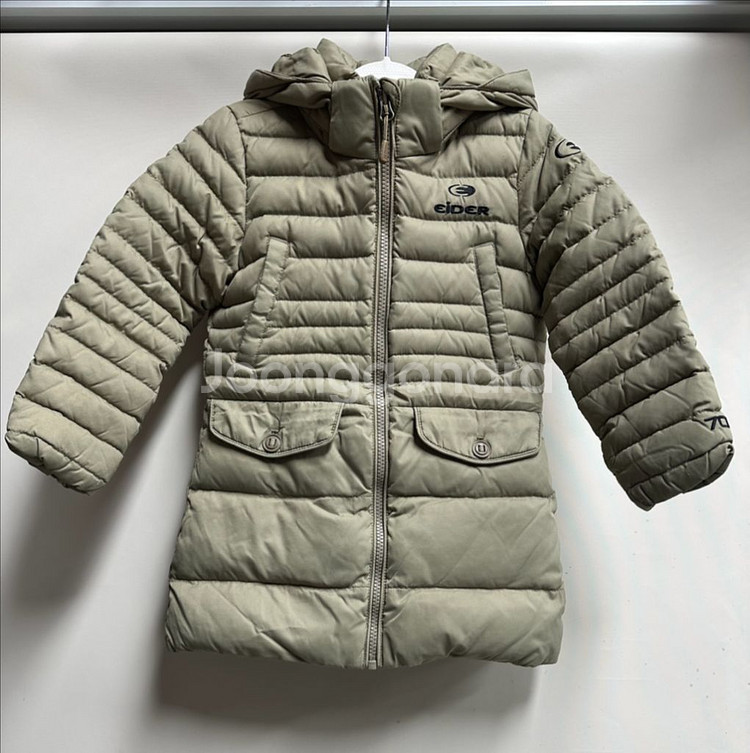 아이더 키즈 덕다운 경량 패딩 점퍼 XS(110)--0