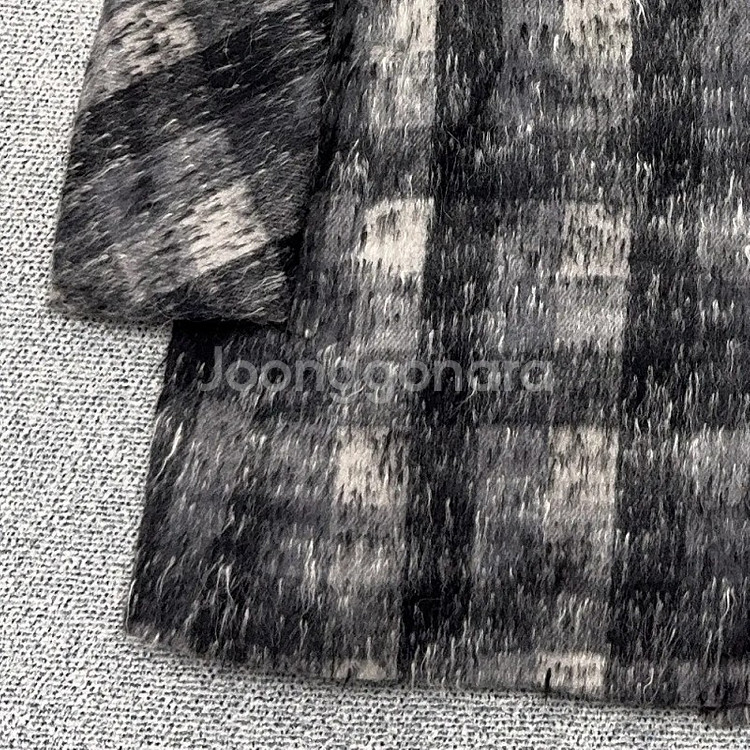 보티첼리 여성 체크 그레이 코트 55--2