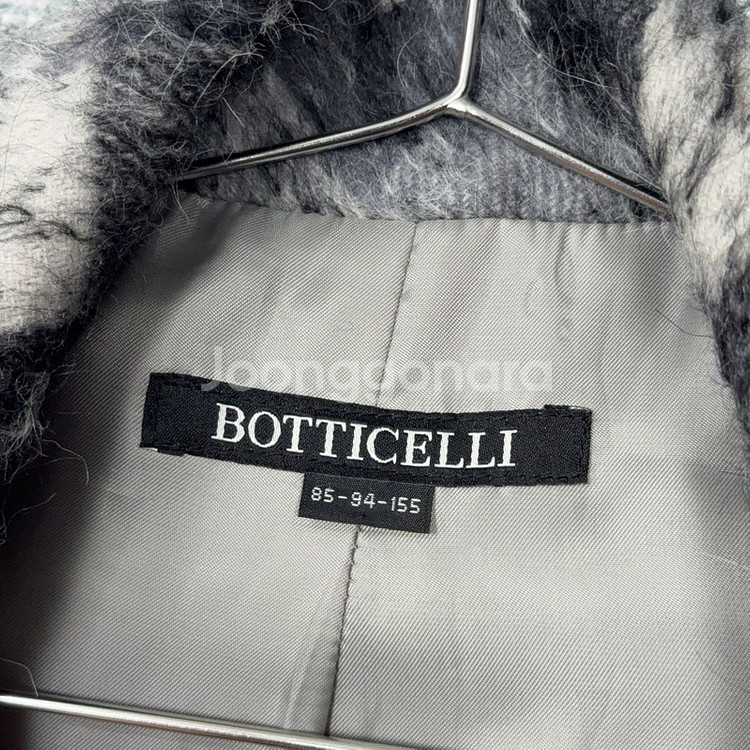 보티첼리 여성 체크 그레이 코트 55--4