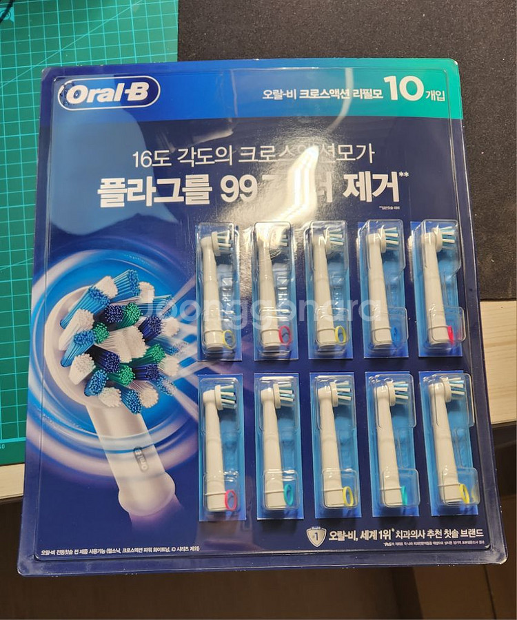 오랄비 전동칫솔 리필모 10개입 (새제품)--0