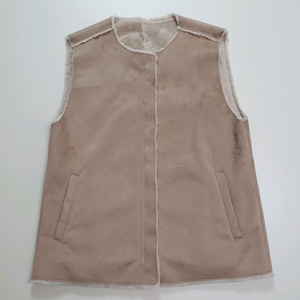 지센 여성 스웨이드 베스트95