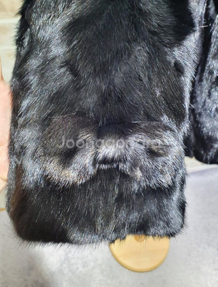 진도 상태좋은 100% 밍크 코트 55--7