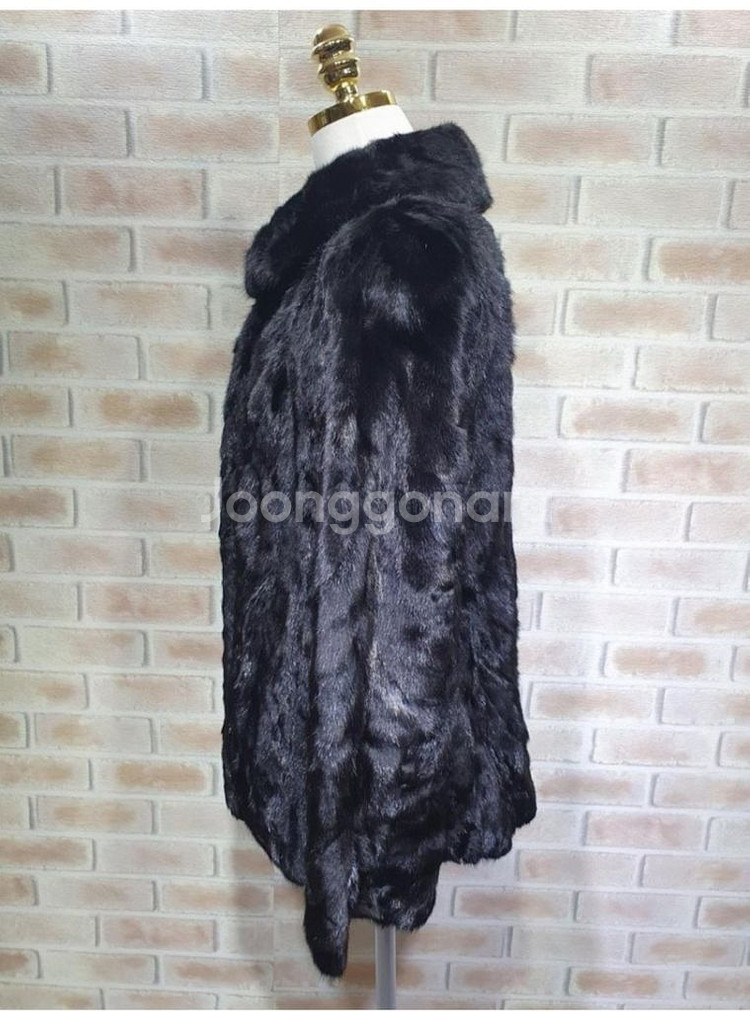 진도 상태좋은 100% 밍크 코트 55--8