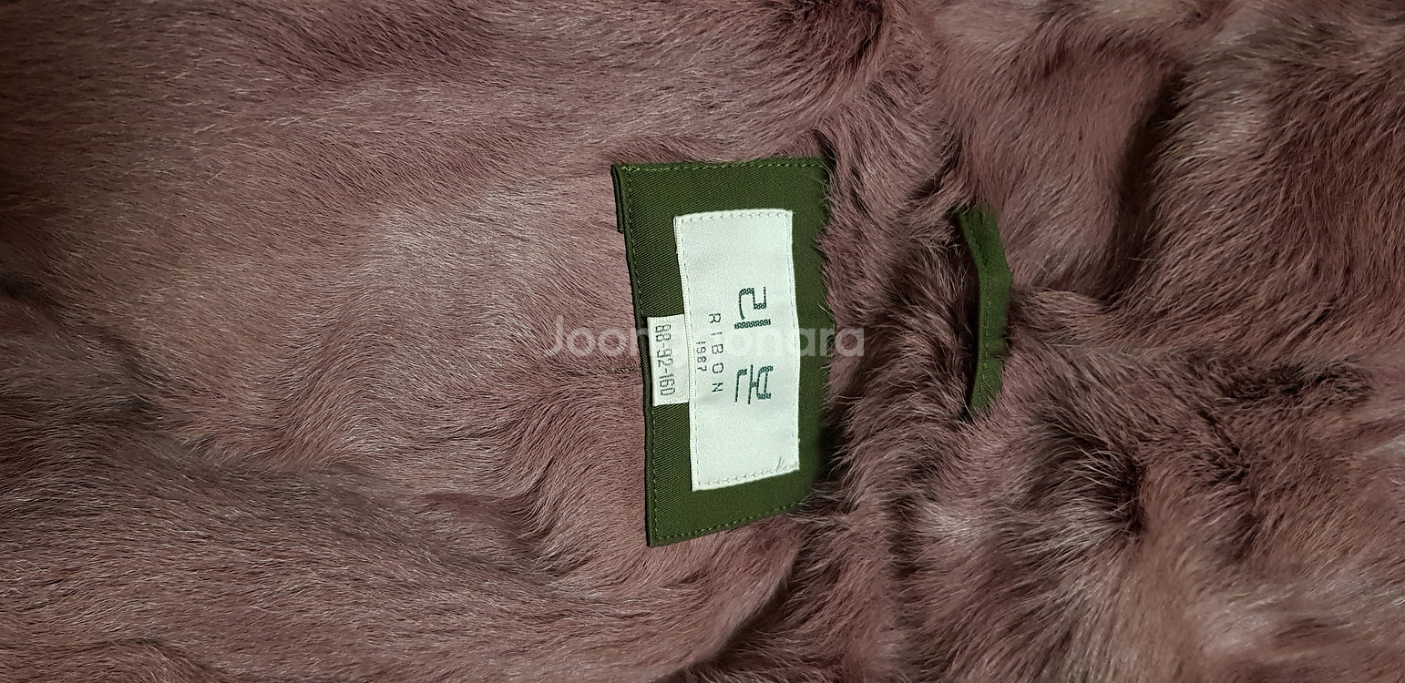 백화점브랜드 리본 야상--4