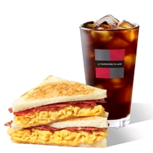 투썸플레이스 스크램블 에그 샌드위치 + 아메리카노 R