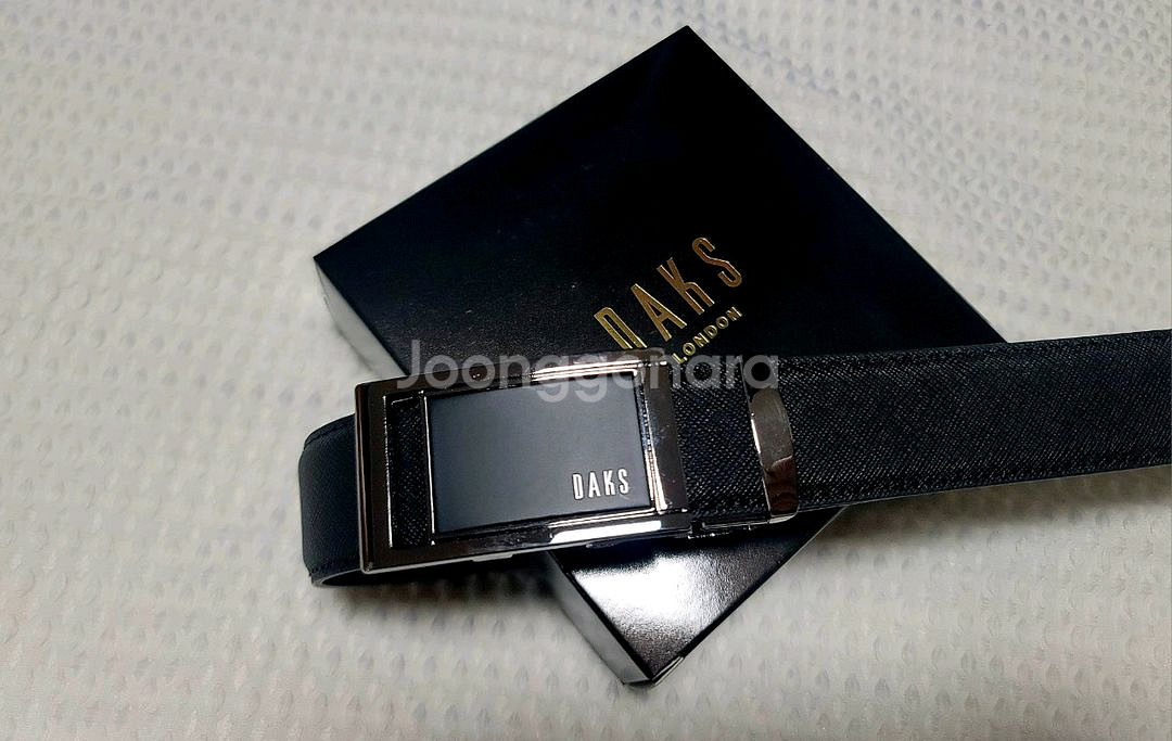 닥스 남성 가죽벨트--0