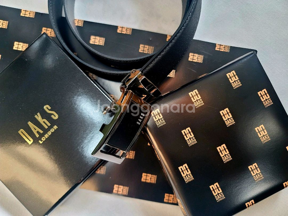 닥스 남성 가죽벨트--8