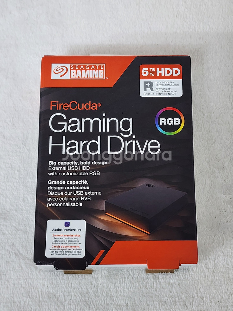 씨게이트 외장하드 5테라 seagate 5TB 미사용--0