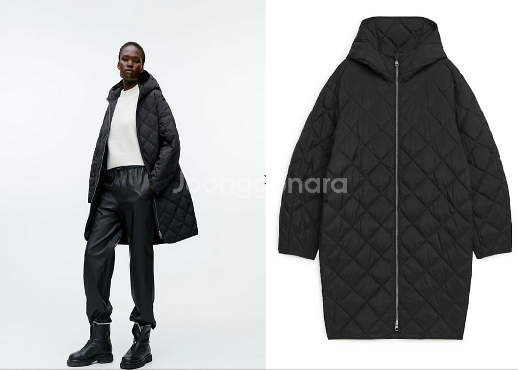 아르켓 경량패딩 퀼팅패딩--0