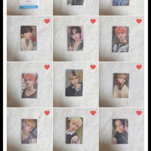 투모로우바이투게더 포토카드&개봉앨범