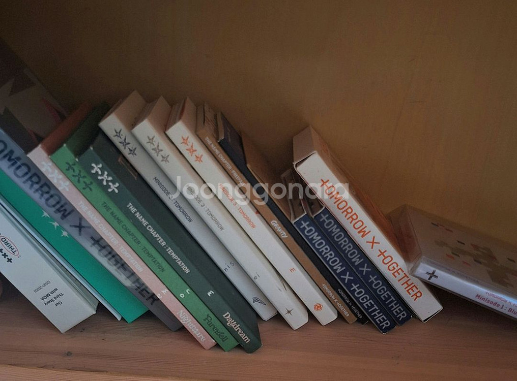 투모로우바이투게더 포토카드&개봉앨범--1