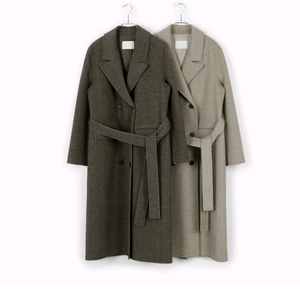 로렌하이 프리미엄 롱 핸드메이드 코트