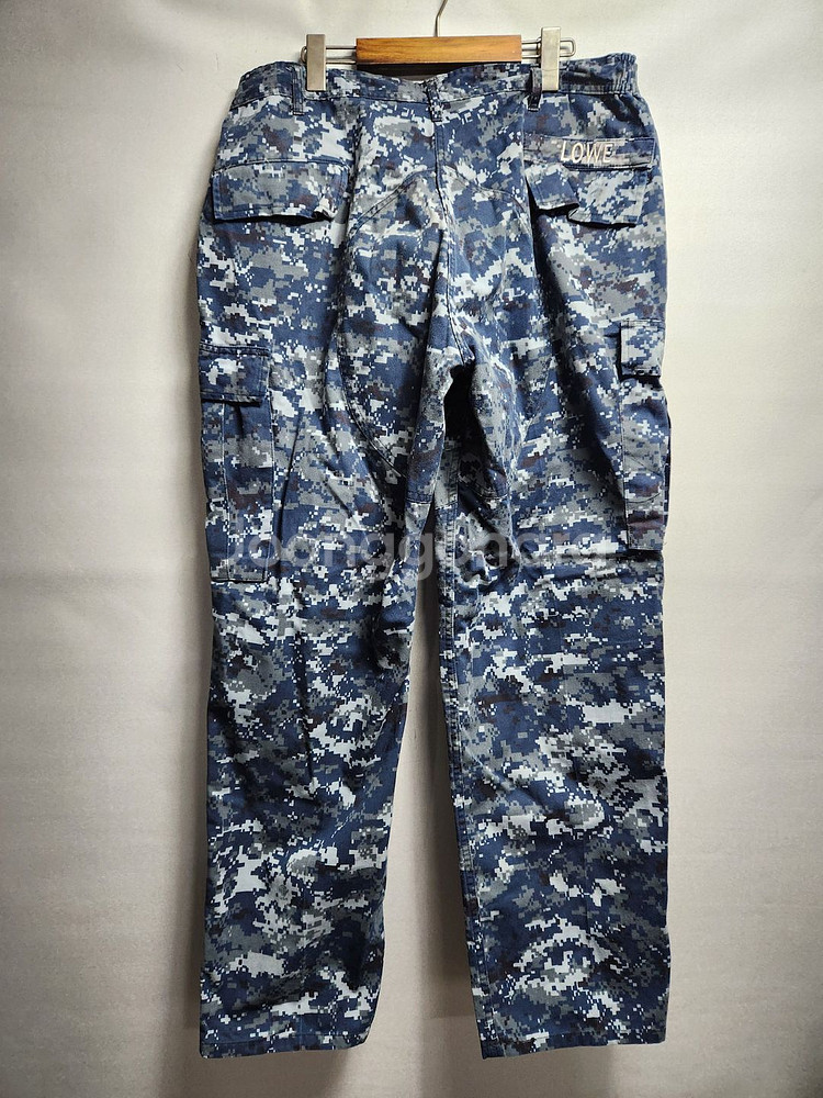 NWU 미해군 오리지날 전투복 바지 라지레귤러--1