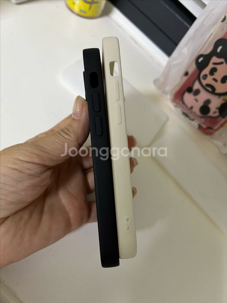 반택무료 아이폰 13미니 진주 귀걸이 오리 케이스 2종--4