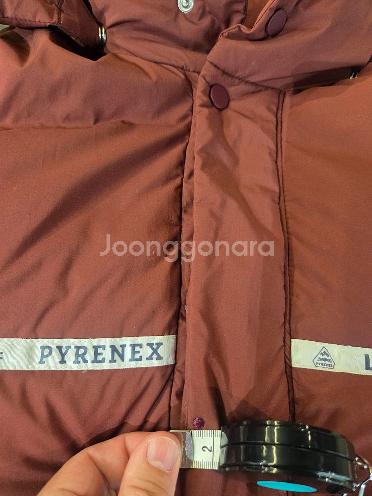 라코스테 피레넥스 콜라보 패딩 남성 M(국내100) 택포--8