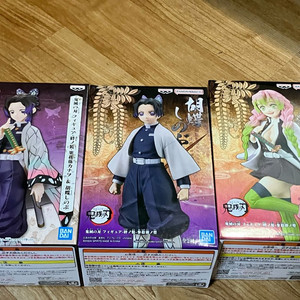 귀멸의 칼날 반프레스토 시노부 미츠리 피규어 유대의장