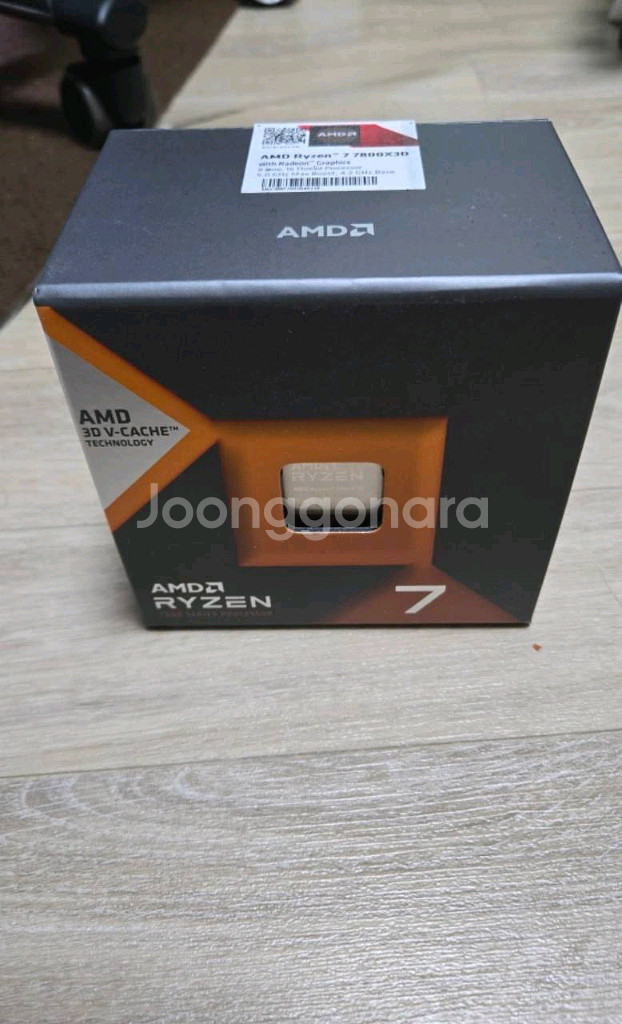 7800X3D 라이젠7 판매합니다.--0