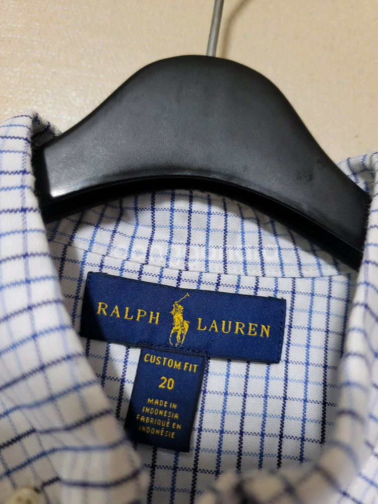 폴로 랄프로렌 보이핏20 체크셔츠--5