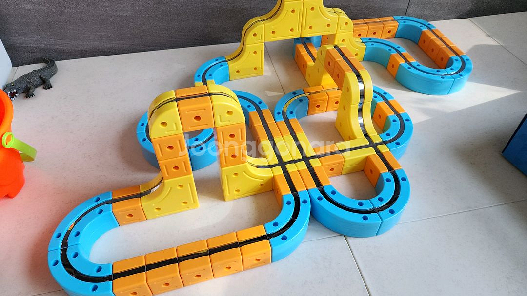 디지털 레일 DIY 자동차 장난감--3