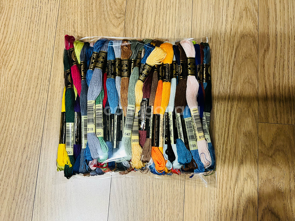 십자수 DMC 타래실 100개 판매--0