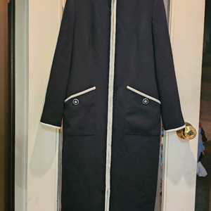 모조에스핀 배색 미디원피스 66