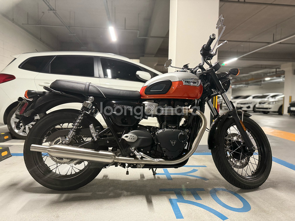 트라이엄프 본네빌 t100 신차급 판매 (2025년식)--9