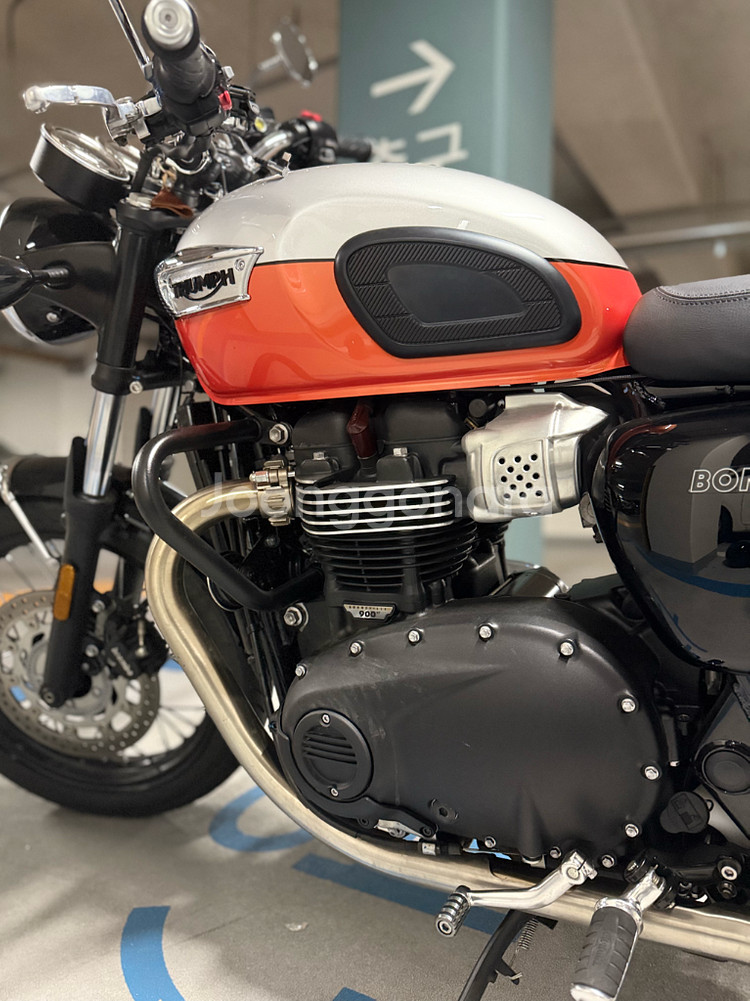 트라이엄프 본네빌 t100 신차급 판매 (2025년식)--6