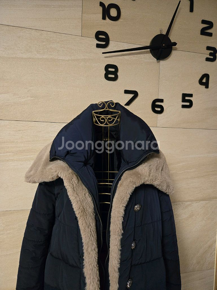 [F] 에고이스트 밍크퍼 패딩--1