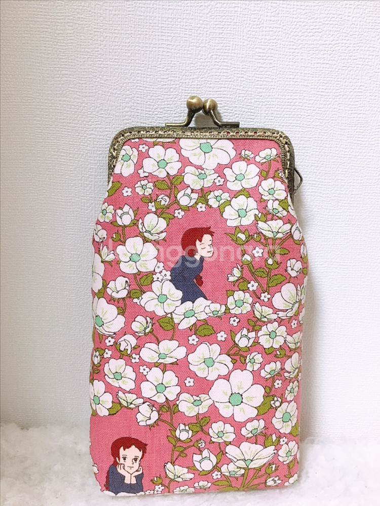 퀼트 빨간머리앤 원단 선글라스 안경 파우치--0