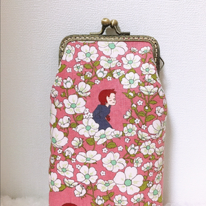 퀼트 빨간머리앤 원단 선글라스 안경 파우치