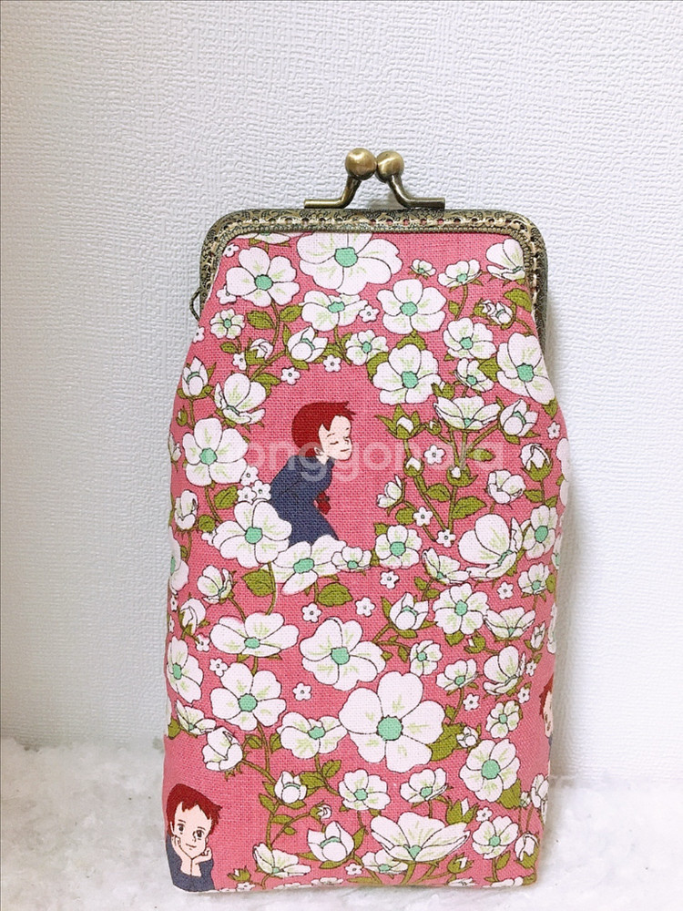 퀼트 빨간머리앤 원단 선글라스 안경 파우치--1