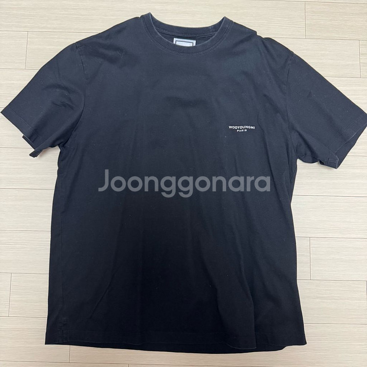 우영미 백로고 반팔 사이즈 50--2